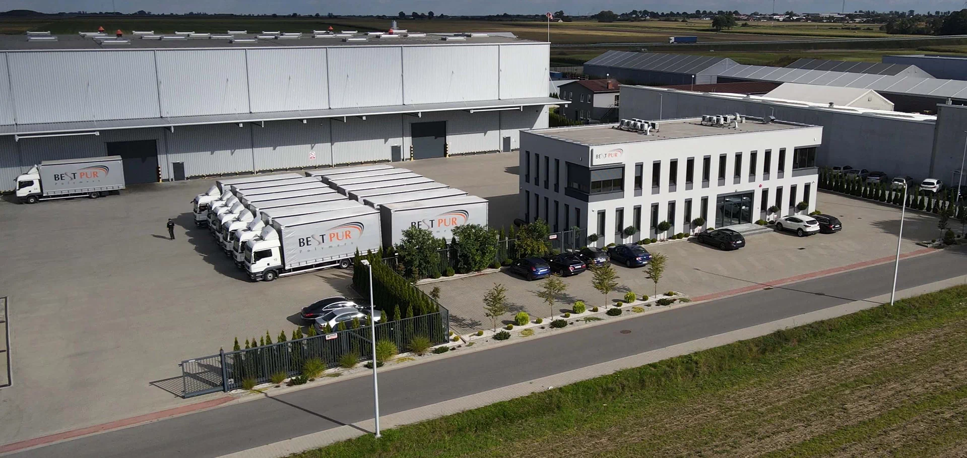 parking ciężarówek